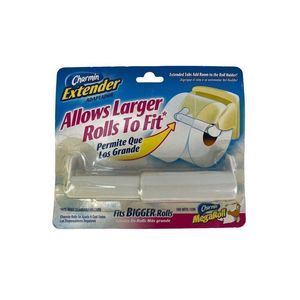 Charmin Extender Adapter Mega Bigger Toilet Paper Rolls White New In Package